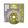 Extol Craft GYÉMÁNTCSISZOLÓ KORONG; 115MM×22,2MM, KÉTSOROS 903024