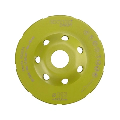 Extol Craft GYÉMÁNTCSISZOLÓ KORONG; 115MM×22,2MM, KÉTSOROS 903024