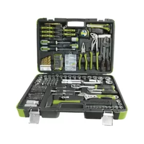   Extol Craft SZERSZÁMKÉSZLET, RACSNIS, 1/4", 1/2", 303 DB, MŰANYAG KOFFER 918303