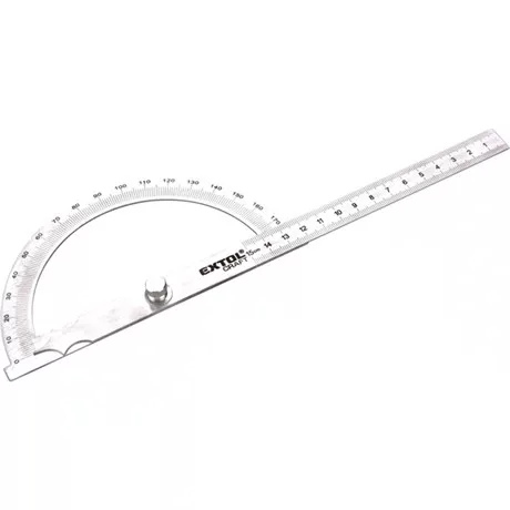 Extol Craft SZÖGMÉRŐ/VONALZÓ, LAKATOS, 278 MM, INOX, 0° -180°, 1,3 MM 925102