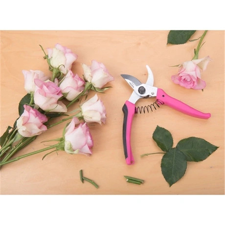 Extol Lady METSZŐOLLÓ, VIRÁGOKHOZ, MAX.:15 MM ÁTVÁGÁS, HOSSZ.:17 CM, MELLÉVÁGÓ, RÓZSASZÍN 9272