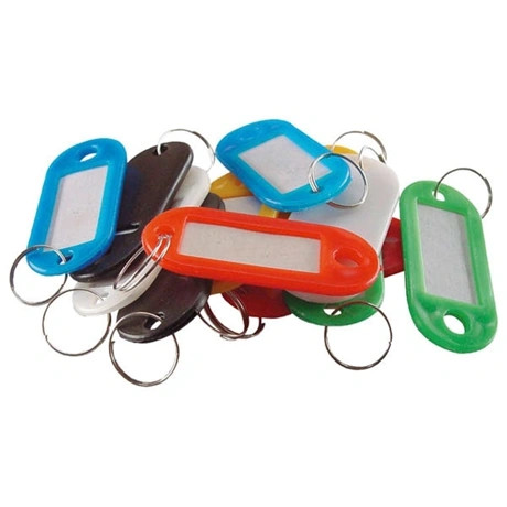 Extol Craft KULCSCIMKE 12DB, SZÍNES MŰANYAG, CÍMKE HELLYEL 9398