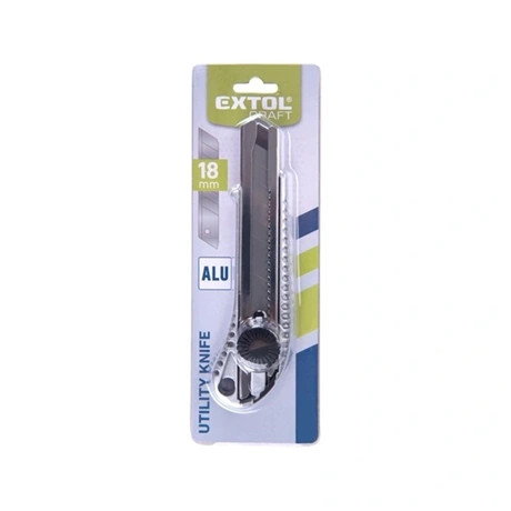 Extol Craft TAPÉTAVÁGÓ KÉS, 18MM ALU FÉMHÁZ 955000