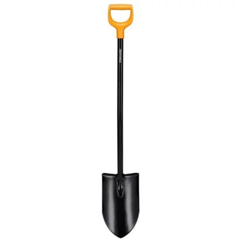 Fiskars Solid+ hegyes ásó (XL) - hosszított nyéllel