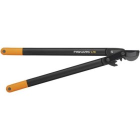   Fiskars PowerGear műanyag fogaskerekes ágvágó, horgos fejű (L) L78
