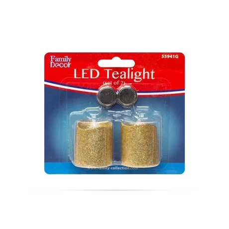 Family Decor LED GYERTYA  ARANY 55941G