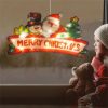 Family Christmas Led Ablakdekor 45 X 24 Cm 56530A