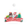 Family Christmas Led Ablakdekor 45 X 24 Cm 56530A