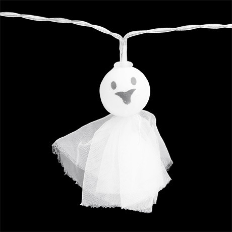 Family Halloween HALLOWEEN-I LED-ES FÉNYFÜZÉR, SZELLEM 56533B