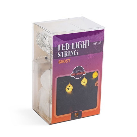 Family Halloween HALLOWEEN-I LED-ES FÉNYFÜZÉR, SZELLEM 56533B