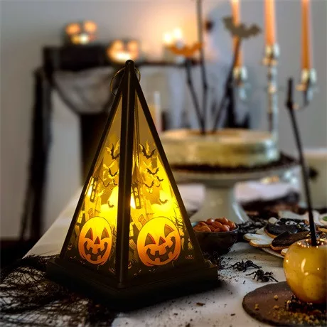 Family Halloween HALLOWEENI LÁMPÁS 9,5 X 9,5 X 17 CM 56549A