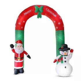   Family Christmas FELFÚJHATÓ KAPU  MIKULÁS-HÓEMBER 240 CM 58060K