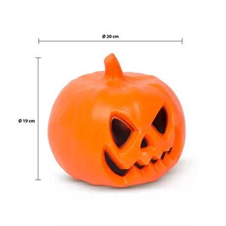 Family Halloween TÖKLÁMPÁS LEDDEL, HANGEFFEKTEKKEL 58111