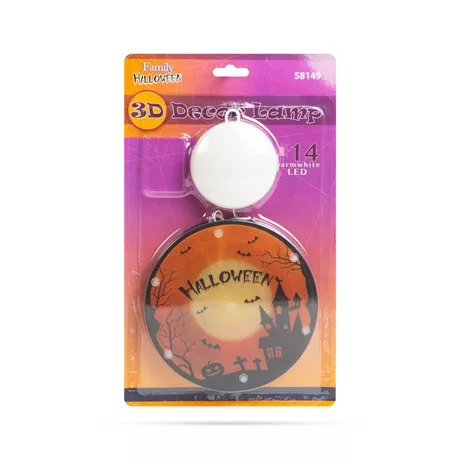 Family Halloween HALLOWEEN-I 3D DEKORLÁMPA ELEMES 58149