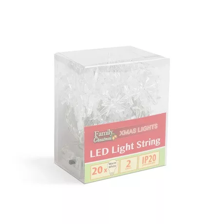 Family Christmas Led Fényfüzér Jégkristály 58214