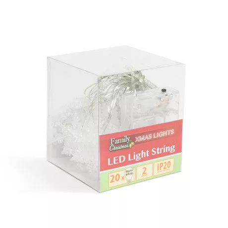 Family Christmas Led Fényfüzér Jégkristály 58217