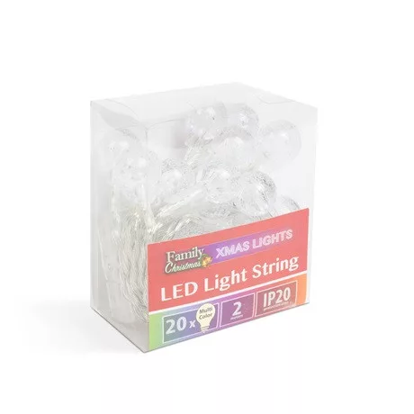 Family Christmas Led Fényfüzér Gömb 58223A