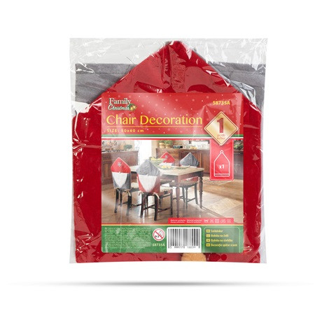 Family Christmas SZÉKDEKOR KARÁCSONYI 58735A