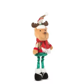   Family Christmas KARÁCSONYI TEXTIL RÉNSZARVAS FIGURA 65 X 18 X 13 CM 58758C