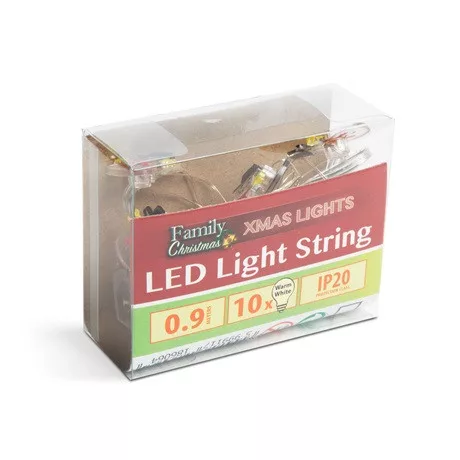 Family Christmas Led Fényfüzér Hóember 58920