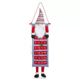   Family Christmas FALI ADVENTI NAPTÁR TEXTIL, 100 X 28 CM 58964