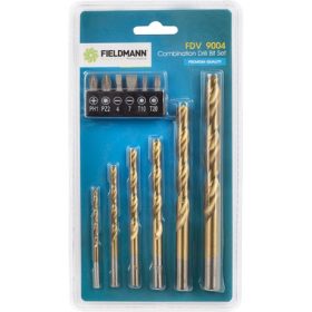 FIELDMANN FÚRÓSZÁR + BITKÉSZLET FDV 9004