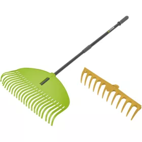   Fieldmann FZNR 1102 Cserélhető fejes kerti gereblye/lombseprű
