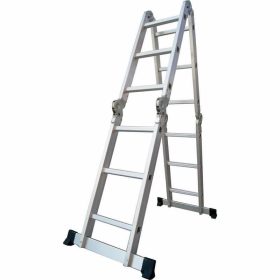   Fieldmann FZZ4008 2 ágú teleszkópos aluminium létra 10 fokos