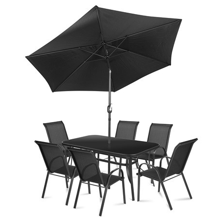 Fieldmann KERTI BÚTOR SZETT FÉMVÁZAS RUBBY DARK