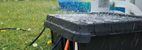 Dribox fekete közepes 285, 34cmx28,5cmx11 cm