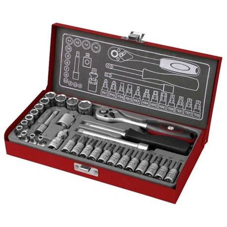 Fortum DUGÓKULCS ÉS BITDUGÓFEJ KÉSZLET 1/4", 31DB 4700003