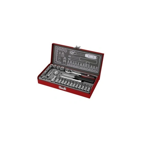 Fortum DUGÓKULCS ÉS BITDUGÓFEJ KÉSZLET 1/4", 31DB 4700003