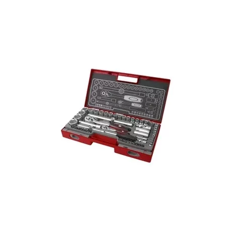 Fortum DUGÓKULCS KÉSZLET 1/2", 1/4", 60DB, 61CRV5 4700011