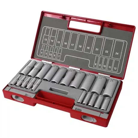 Fortum HOSSZÍTOTT DUGÓFEJ KÉSZLET 1/2", 1/4", 20DB 4700012
