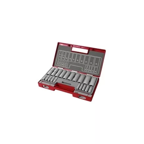 Fortum HOSSZÍTOTT DUGÓFEJ KÉSZLET 1/2", 1/4", 20DB 4700012