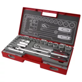 Fortum DUGÓKULCS KÉSZLET 1/2", 27DB, 61CRV5 4700014