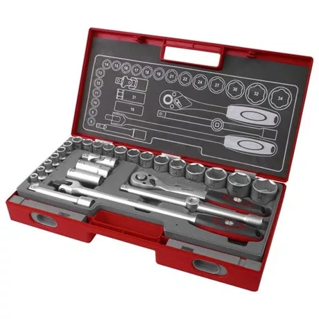 Fortum DUGÓKULCS KÉSZLET 1/2", 27DB, 61CRV5 4700014