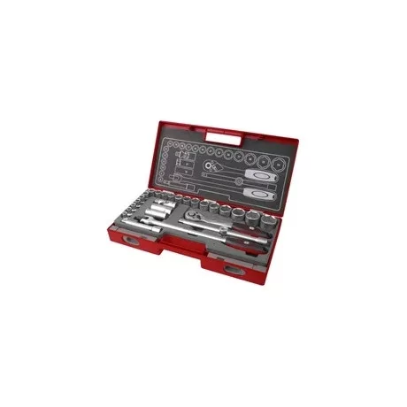 Fortum DUGÓKULCS KÉSZLET 1/2", 27DB, 61CRV5 4700014