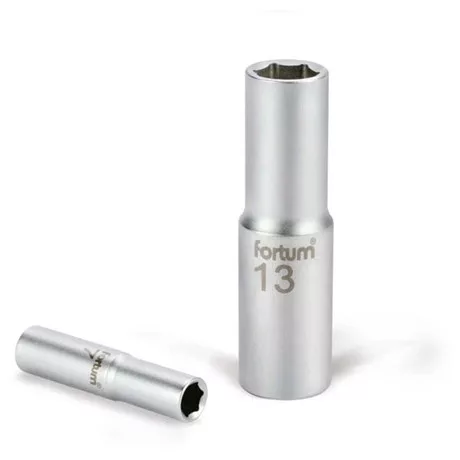 Fortum DUGÓFEJ, HOSSZÍTOTT, 1/4", 11MM, 61CRV5, MATTKRÓM, 50MM 4701524