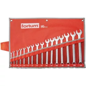   Fortum CSILLAG-VILLÁS KULCS KÉSZLET 16DB, VÁSZON TOK 4730201