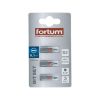 Fortum BEHAJTÓHEGY LAPOS, 3 DB, S2 ACÉL, 3x25MM 4741103