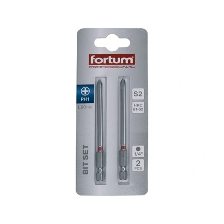 Fortum BEHAJTÓHEGY PH, 2 DB, S2 ACÉL, PH 1×90MM 4741221