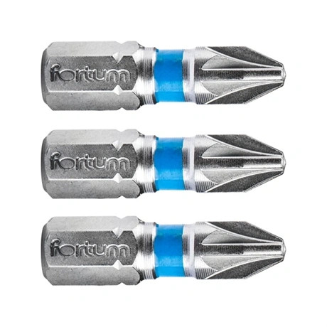 Fortum BEHAJTÓHEGY PZ, 3 DB, S2 ACÉL, PZ 1×25MM 4741301