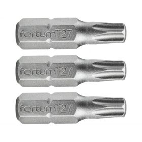 Fortum BEHAJTÓHEGY TORX, T30×25MM, BLISZTEREN, 3DB 4741430