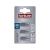 Fortum BEHAJTÓHEGY NÉGYSZÖG, 3 DB, S2 ACÉL, SQ 2×25MM 4741602