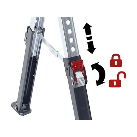 Fortum ASZTALOSBAK/FŰRÉSZBAK ÁLLÍTHATÓ, ÖSSZECSUKHATÓ, 615 - 820 MM 4759999