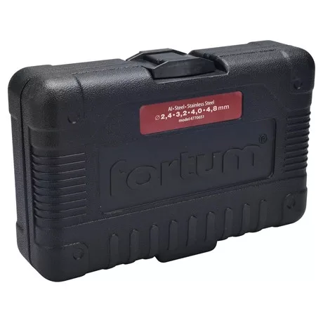 Fortum ADAPTER KÉSZLET FÚRÓGÉPHEZ, POPSZEGECSEKHEZ, 1/4" HATSZÖG BEFOGÁS 4770651