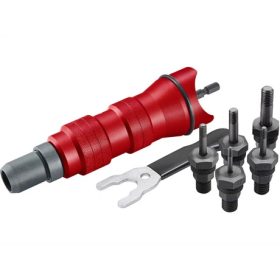   Fortum ADAPTER KÉSZLET FÚRÓGÉPHEZ, POP-NUT SZEGECSANYÁKHOZ, 6DB, M3-M4-M5-M6-M8; 1/4" HATSZÖG 4770654