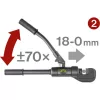 Fortum HIDRAULIKUS BETONACÉL VÁGÓ, 430MM, 60KN, CRMOV 4900172