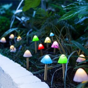   Garden of Eden LED-ES SZOLÁR LÁMPA - 12 DB MINI GOMBA 11243B